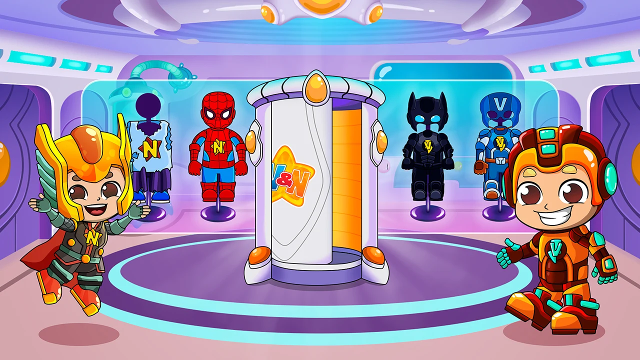 Vlad and Niki Superheroes screenshot