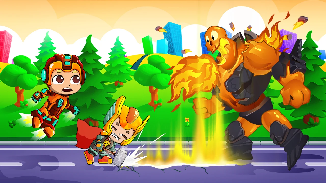 Vlad and Niki Superheroes screenshot